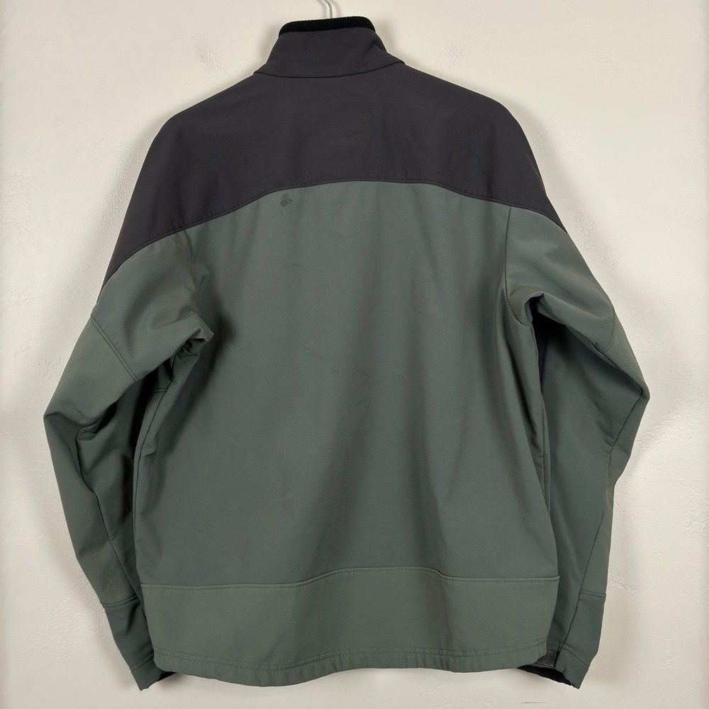 Simms Jacket Mens Medium Brown Softshell Hooded W… - image 2